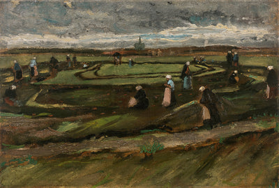 Verkkokorjaajat dyynien keskellä - Vincent van Gogh