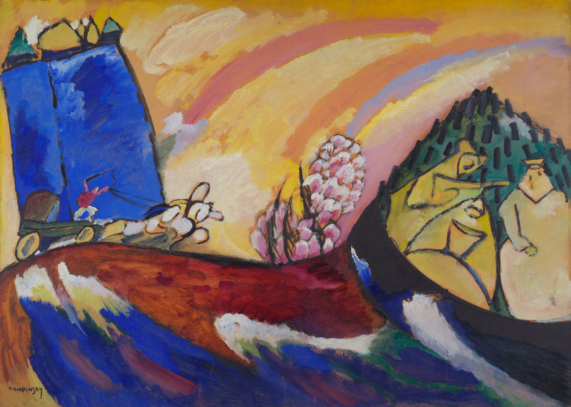 Maalaus Troikalla - Vassily Kandinsky