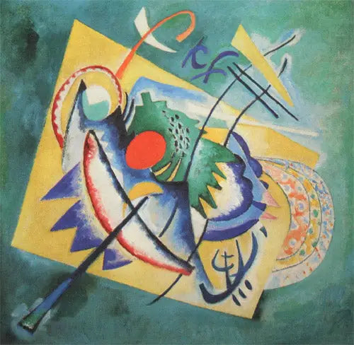 Punainen soikea - Vassily Kandinsky