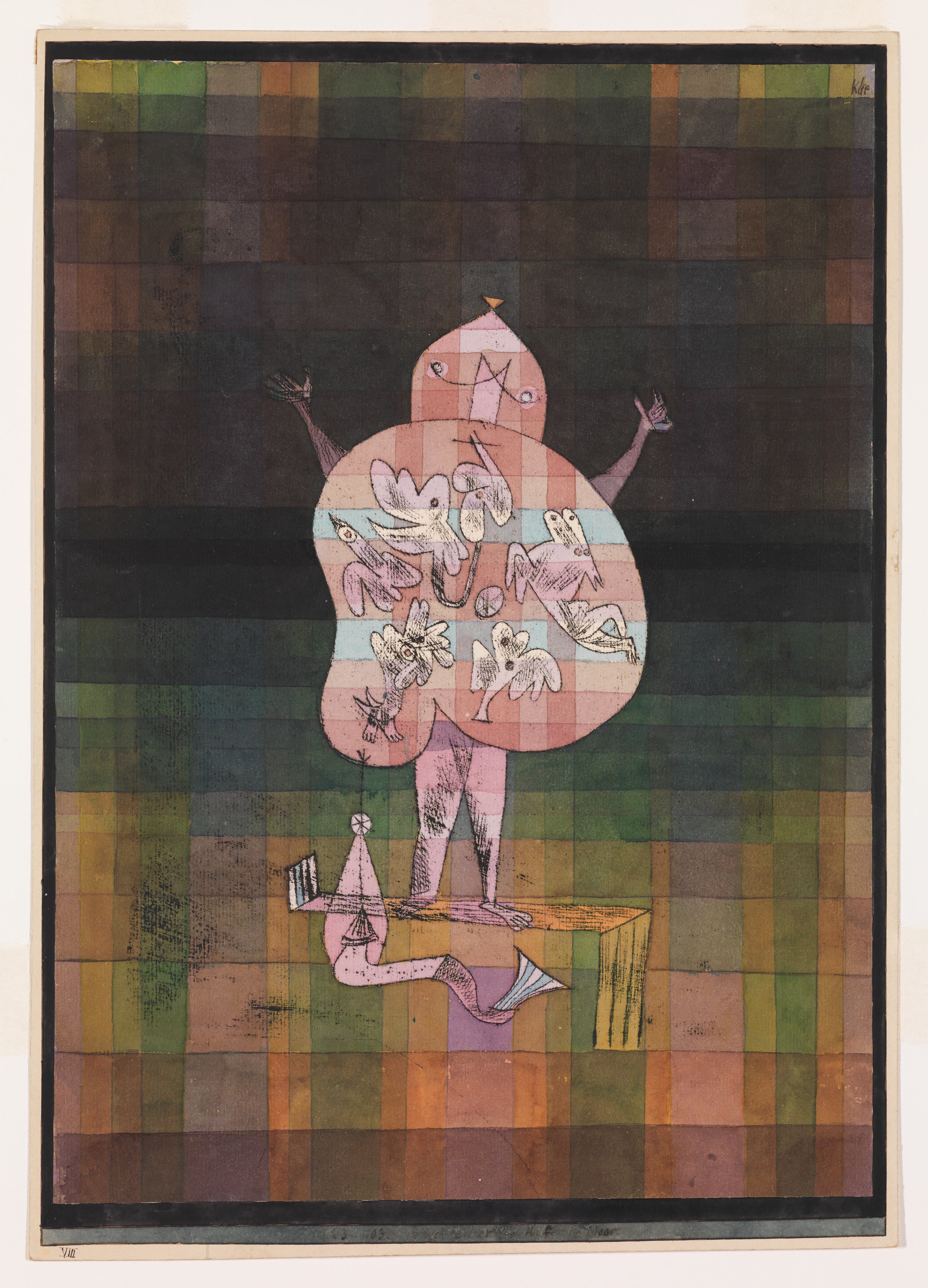 Ventriloquist and Shouter in the Heath - Paul Klee