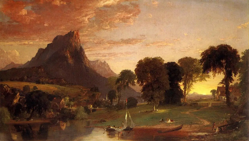 Näkymä Sherburnen lähellä, Chenango County - Jasper Francis Cropsey