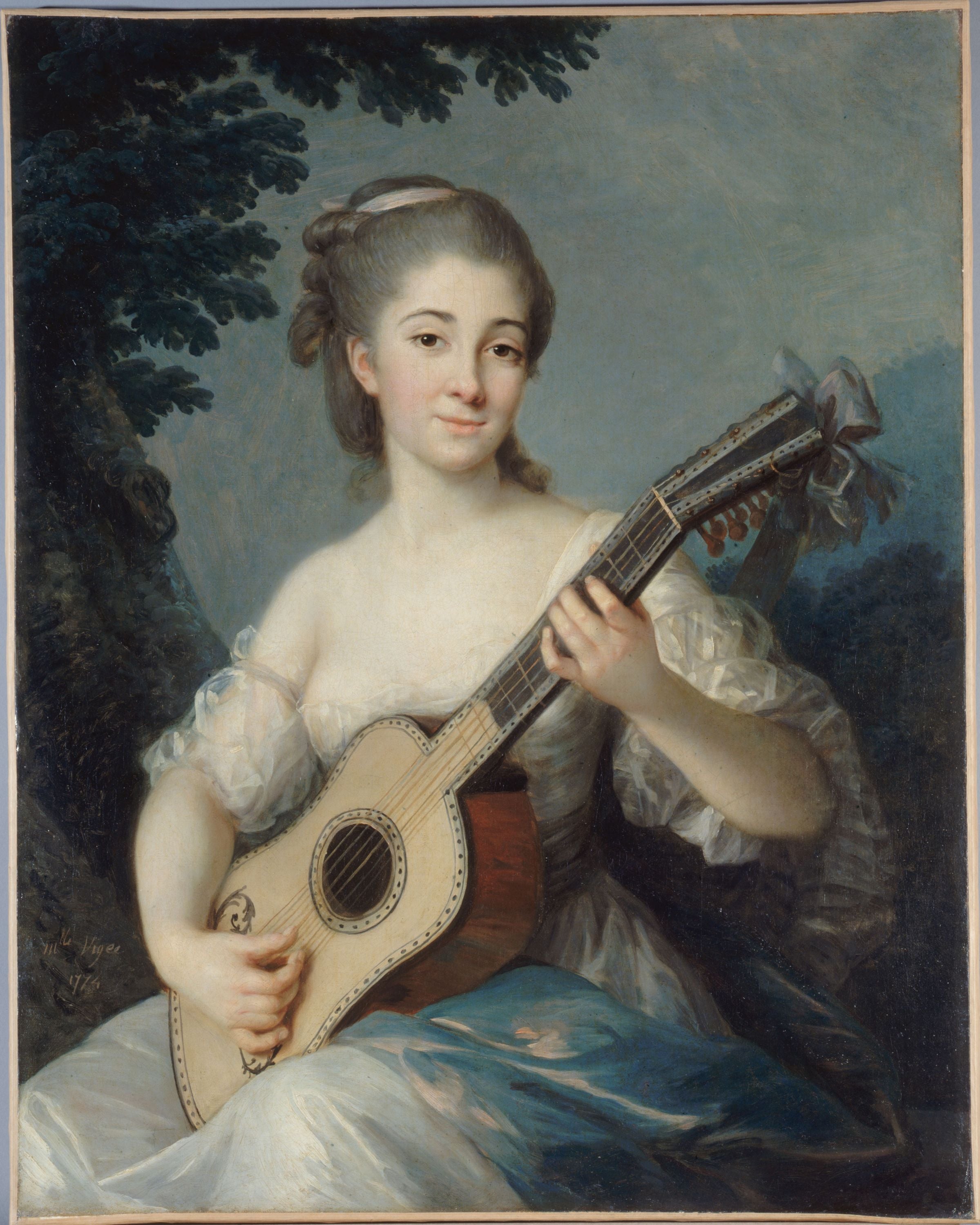 Portrait de Marie-Louise-Adélaïde-Jacquette de Robien, vicomtesse de Mirabeau - Élisabeth Vigée Le Brun