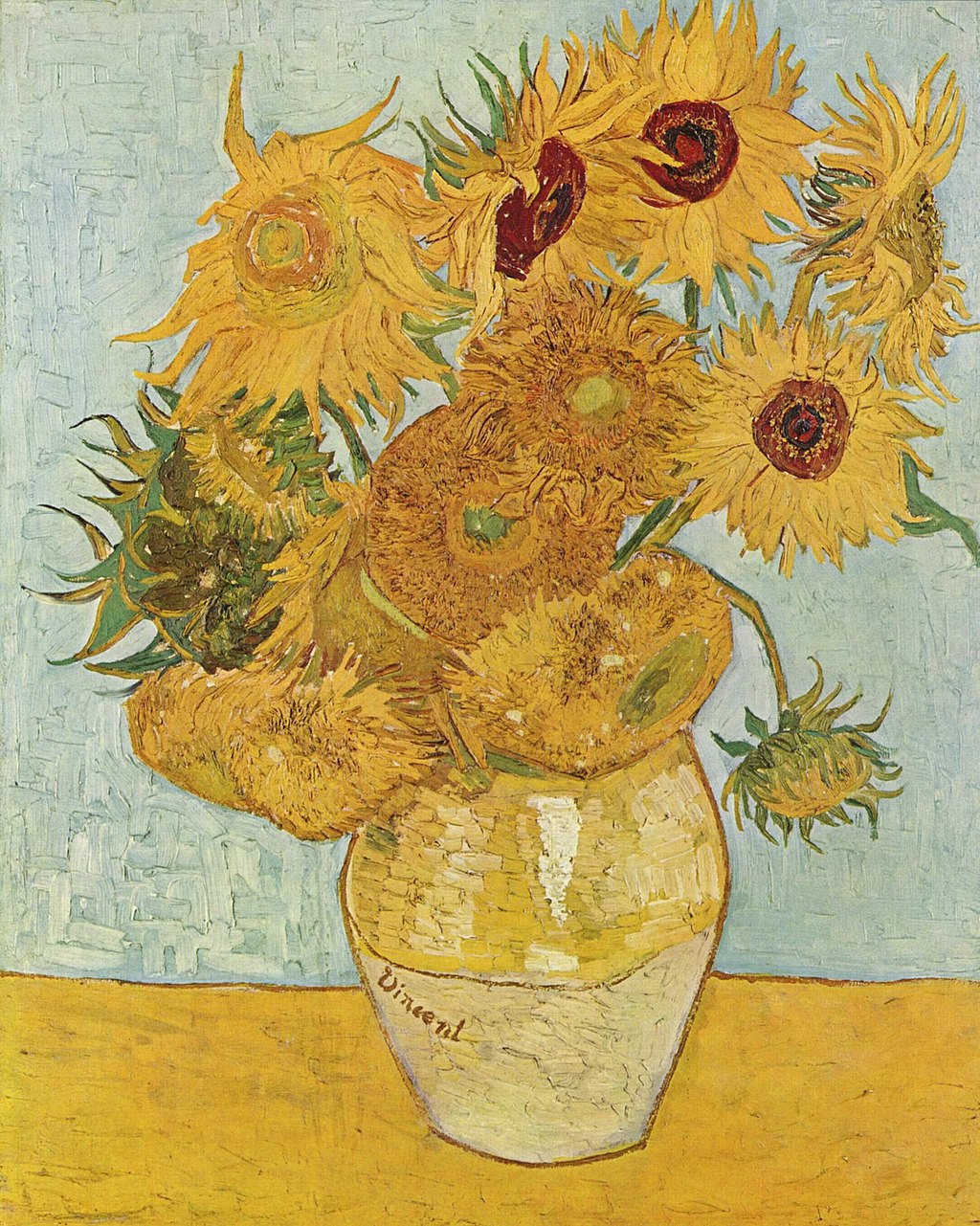 🖼️ Auringonkukat – Vincent van Gogh (1888)