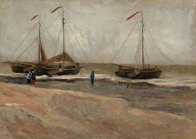 Scheveningenin ranta - Vincent van Gogh
