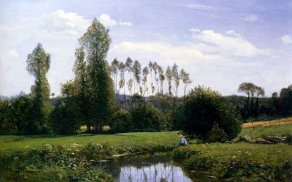 Rouellesin näkymä – Claude Monet (noin 1858–1859)