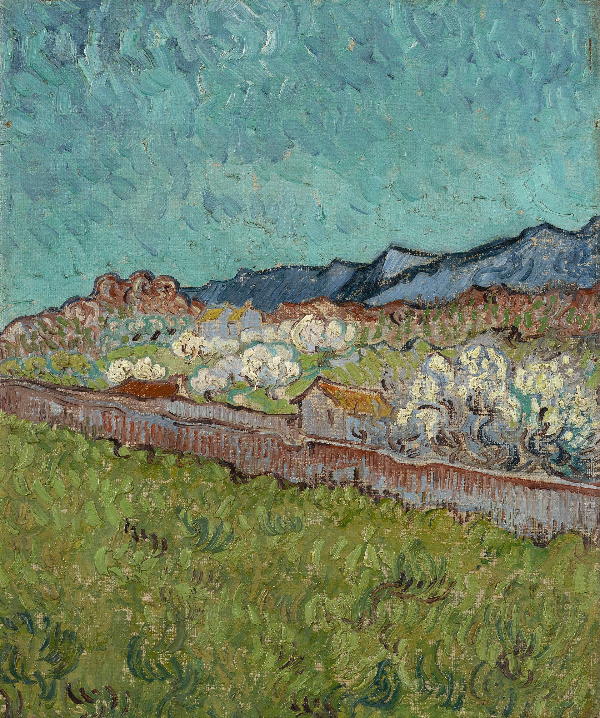 Näkymä Alpillesille - Vincent van Gogh