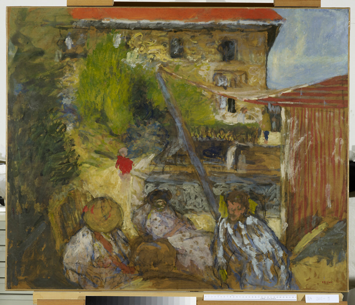 Conversation dans le jardin - Édouard Vuillard