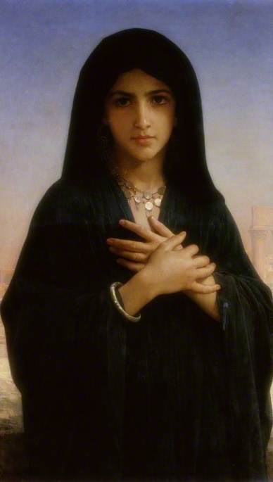 Reproduction du tableau « La jeune fille fellah - Bouguereau » par Alpha Reproduction en peinture à l’huile
