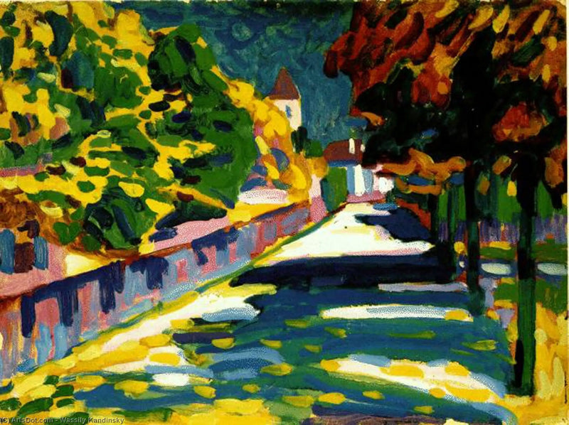 Syksy Baijerissa - Vassily Kandinsky