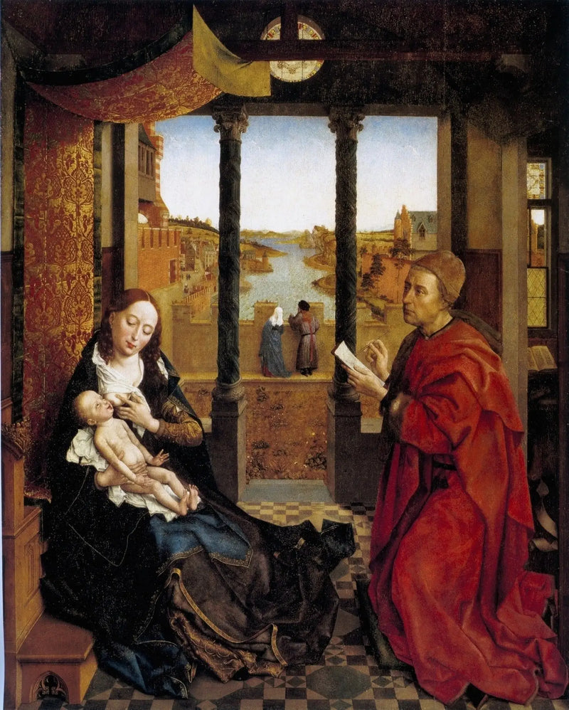 Saint Luc piirtämä Neitsyt - Rogier van der Weyden