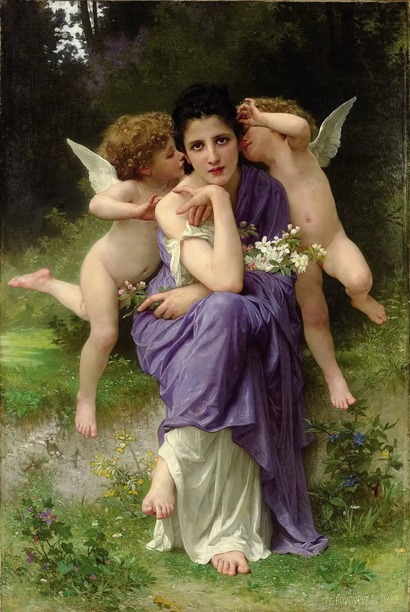 Kevätlauluja - Bouguereau
