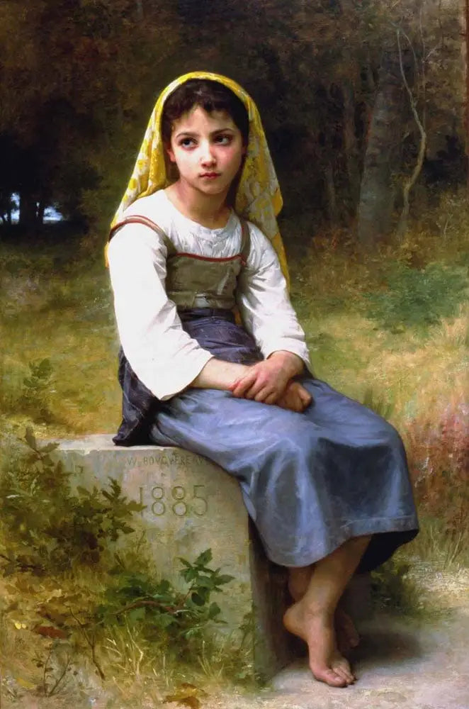 Meditaatio - Bouguereau