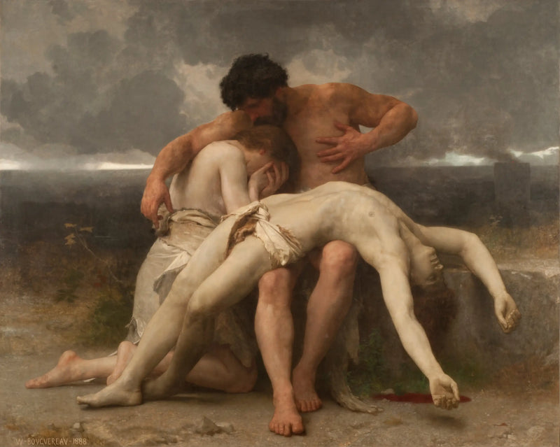 Ensimmäinen Suru - Bouguereau