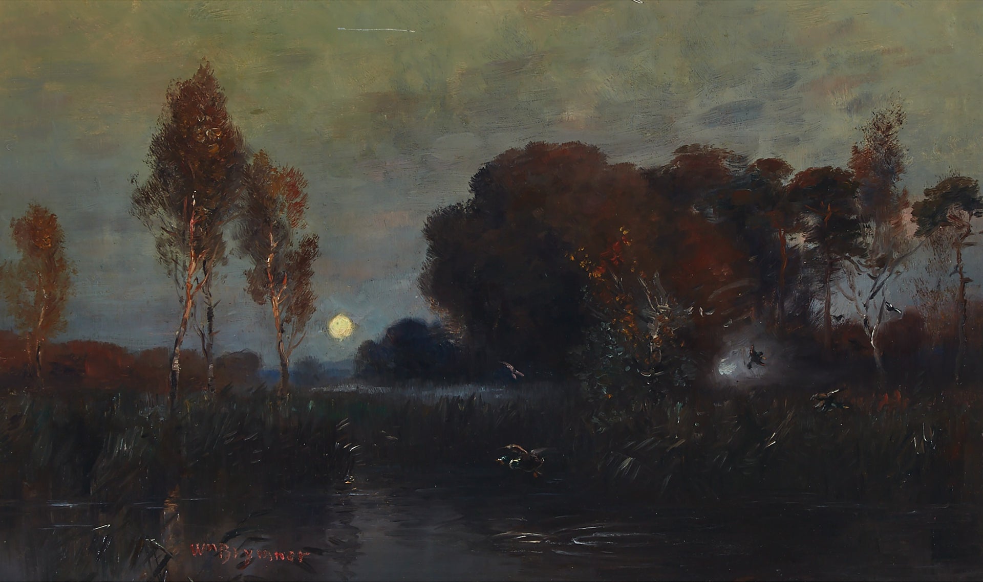Tôt le matin près du Saint-Laurent de William Brymner
