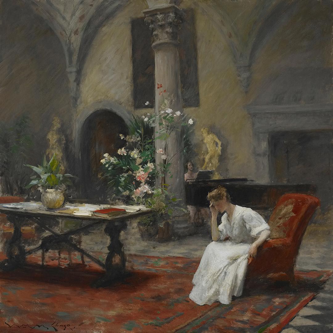 La chanson - William Merritt Chase