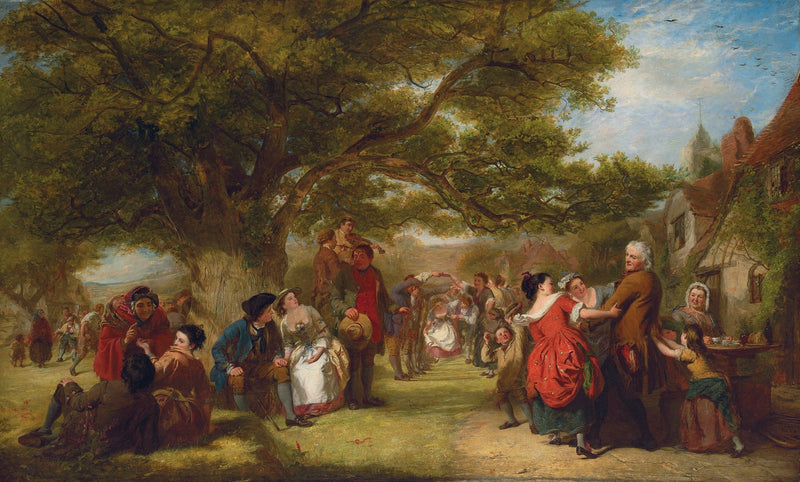 Une fête anglaise il y a cent ans - William Powell Frith