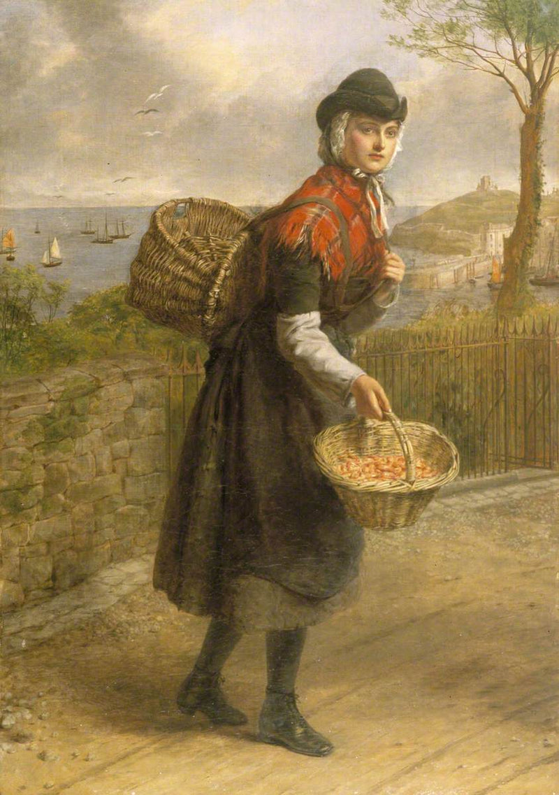 Un vendeur de crevettes de Tenby - William Powell Frith