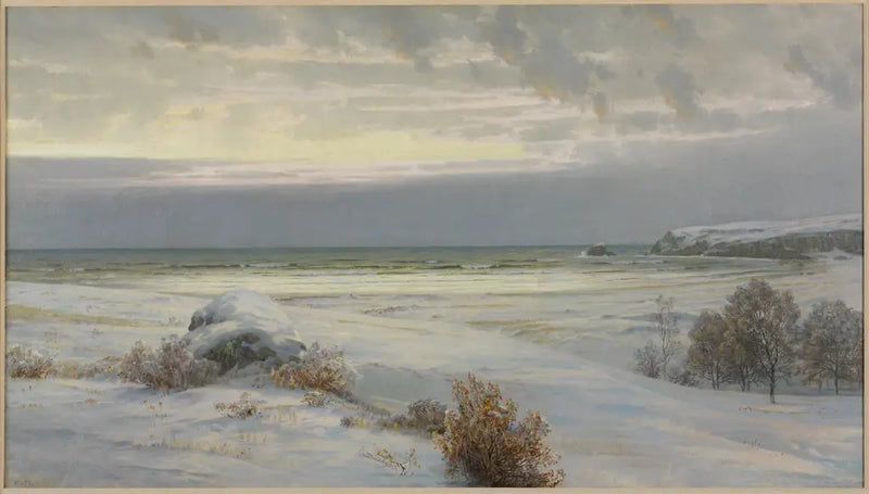 Purgatorio, lähellä Newport - William Trost Richards