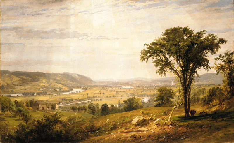 Wyomingin laakso, Pennsylvania - Jasper Francis Cropsey