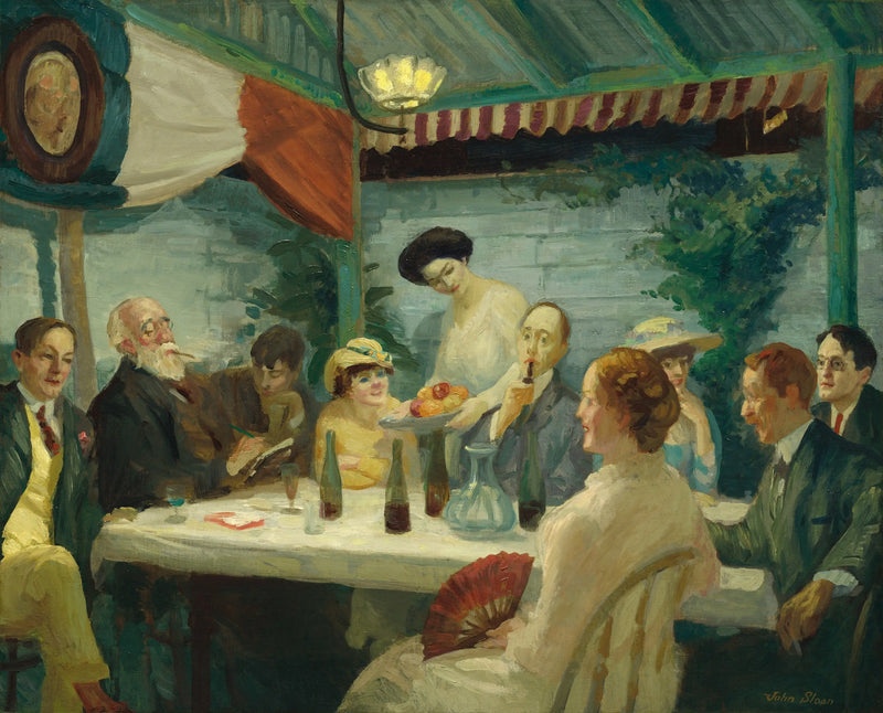 Yeats Petitpasin luona - John Sloan