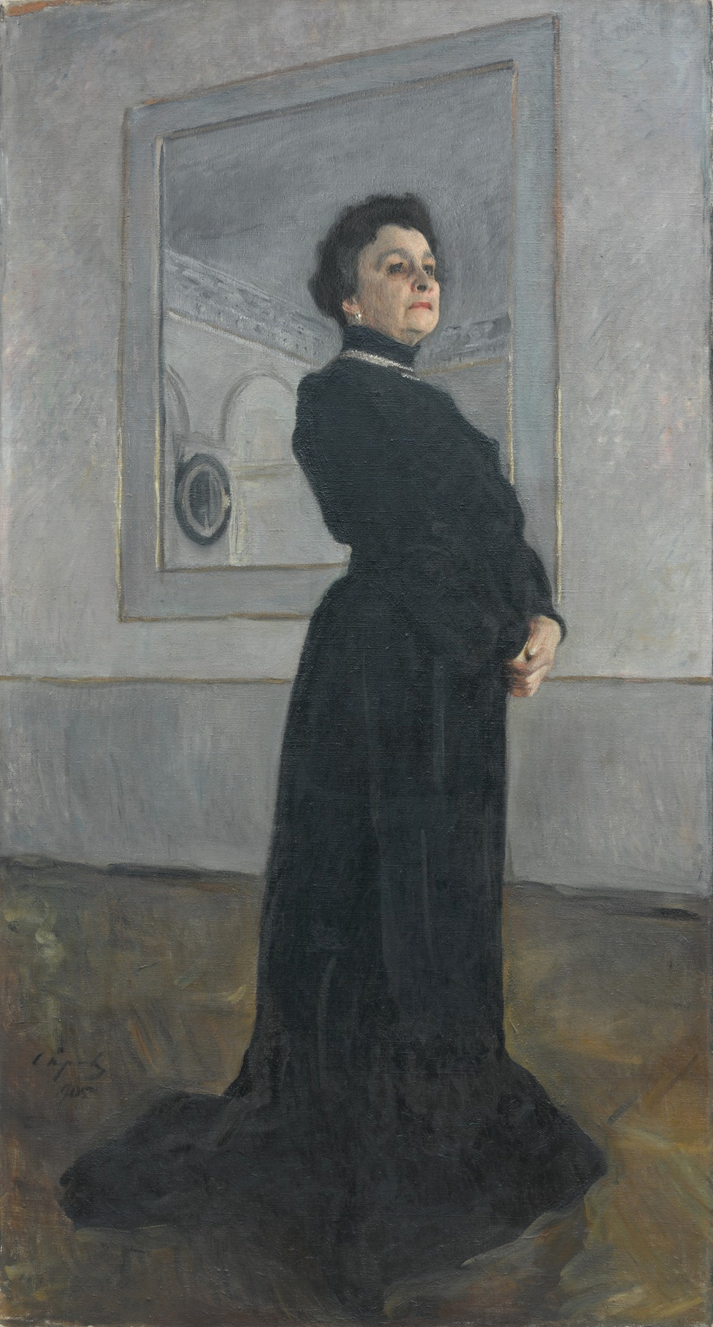 Maria Yermolovan muotokuva - Valentin Serov