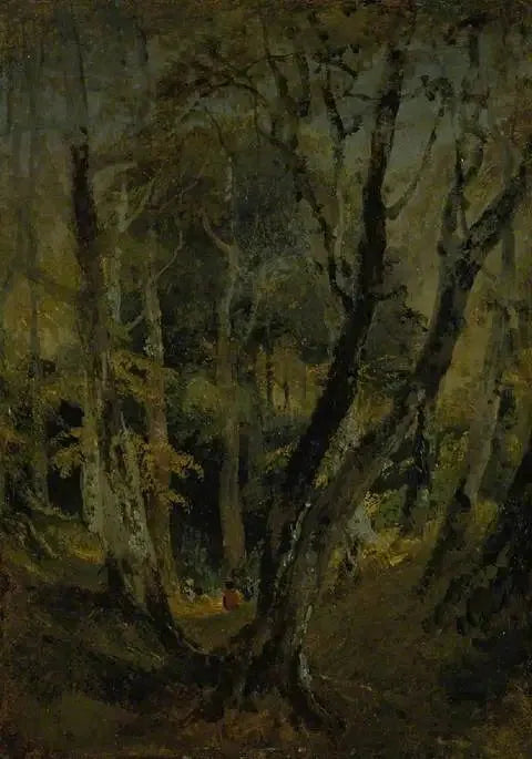 Koivu ja romani, jotka istuvat kaukana - J. M. W. Turner