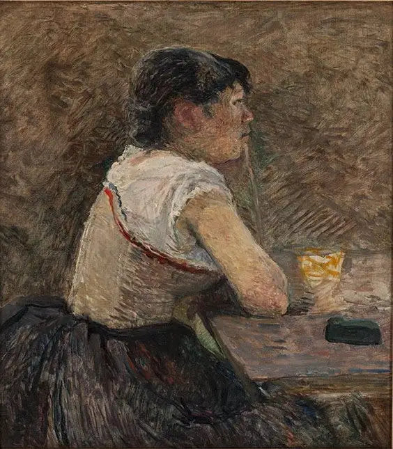 Grenellissä, absinttia juova - Henri de Toulouse-Lautrec