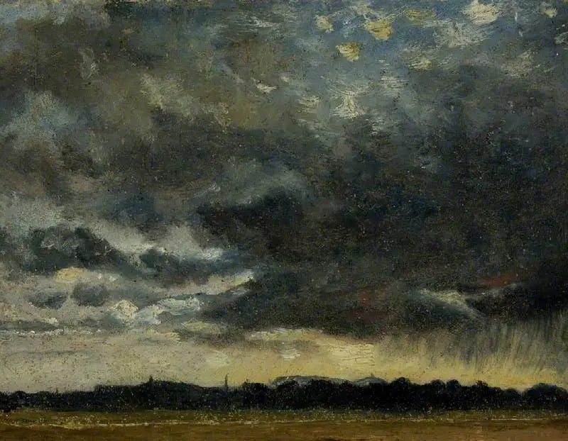 Hampsteadissä, katsellen Harrow'n suuntaan - John Constable