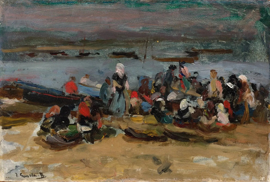 Suistossa, Asturiassa - Joaquín Sorolla