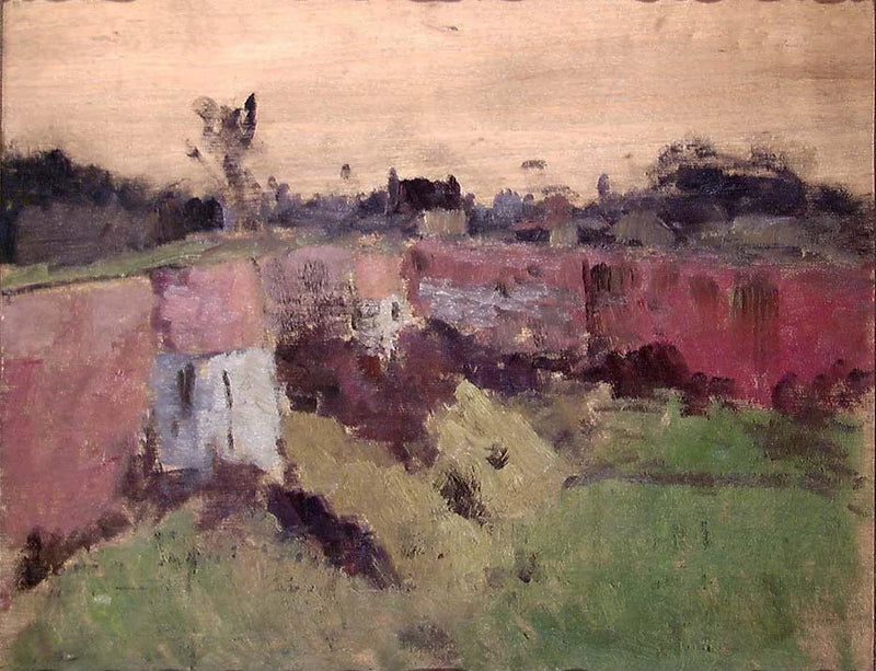 Montreuilin valleiden ulkopuolella - Frits Thaulow