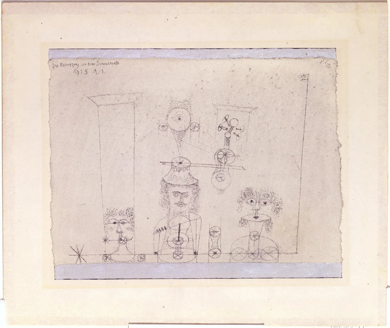 Muistolle täysin naisryhmälle - Paul Klee