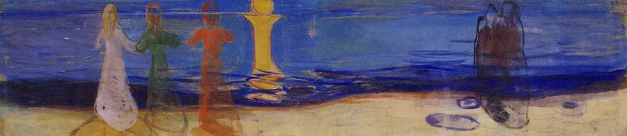 Merellä - Edvard Munch