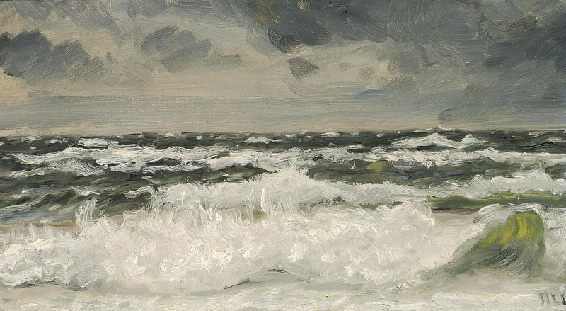 Skagenin rannalla. -Michael Peter Ancher