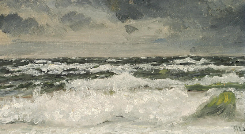 Skagenin rannalla. -Michael Peter Ancher