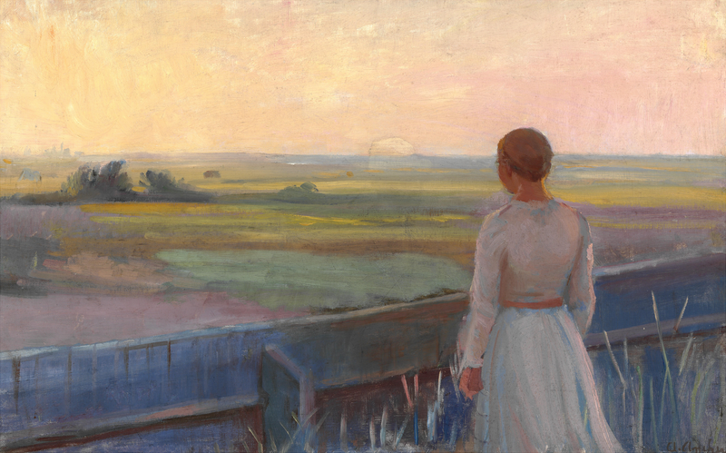 Hämärän aikaan - Anna Ancher