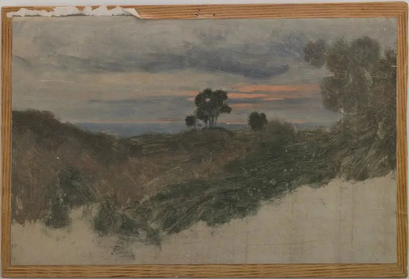 Olevano near Rome - Jean-Baptiste Camille Corot