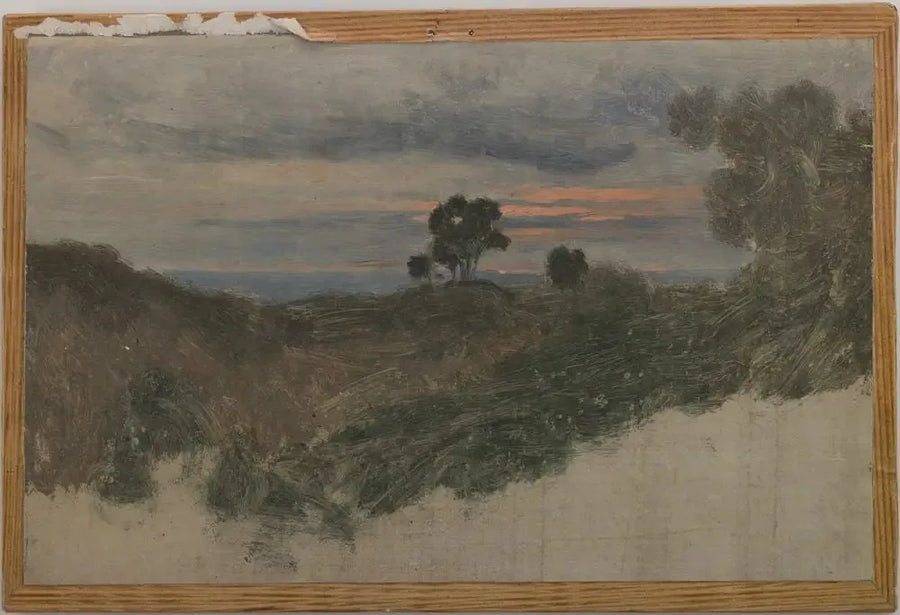Olevano near Rome - Jean-Baptiste Camille Corot