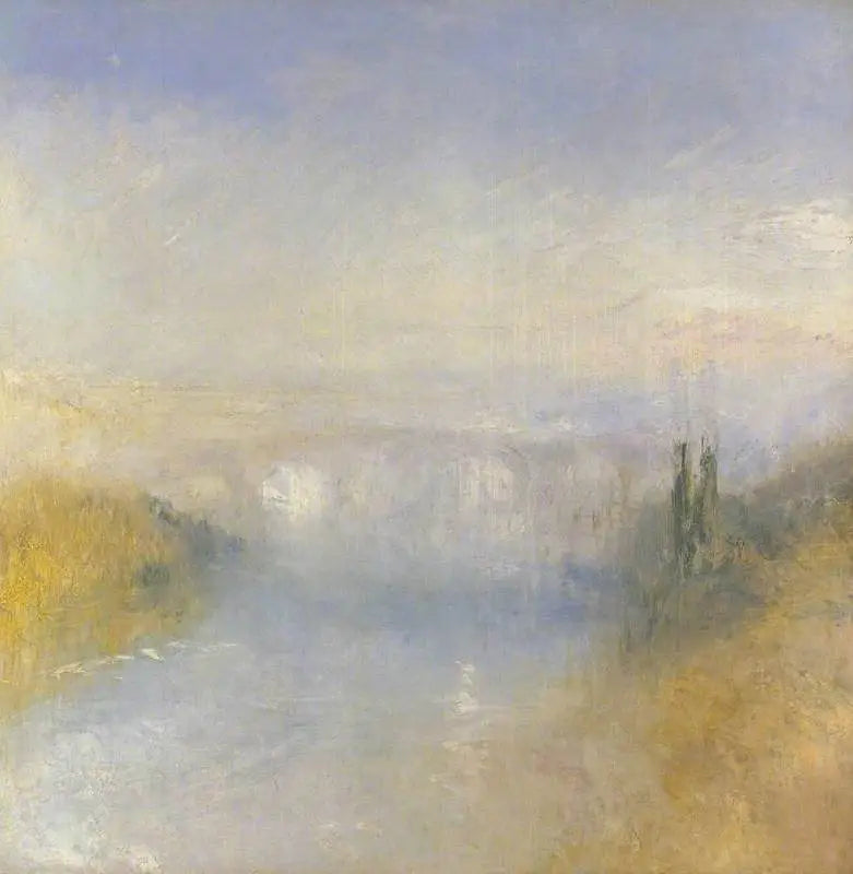 Joki näkymä mäeltä - J. M. W. Turner