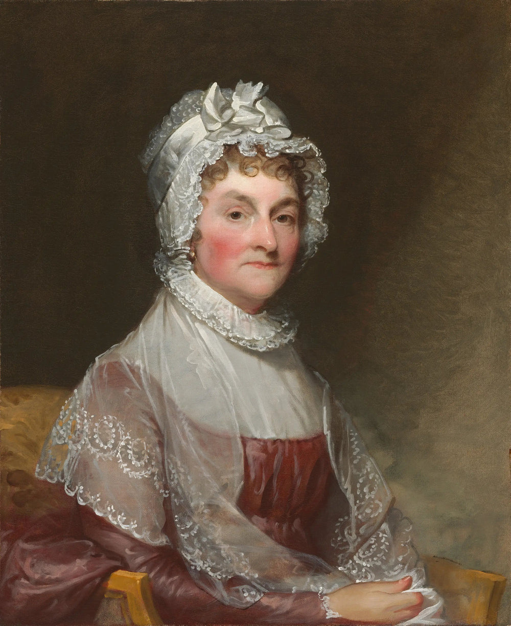 Abigail Smith Adams (Mme John Adams) - Gilbert Stuart image 1 tableau peint à l’huile sur toile