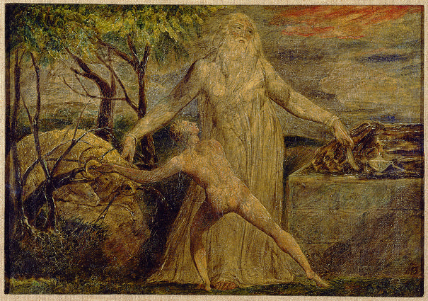 Abraham ja Isaac - William Blake