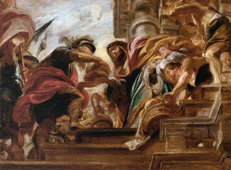 Abraham ja Melkisedek - Peter Paul Rubens