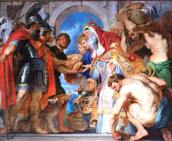 Abraham ja Melkisedek - Peter Paul Rubens