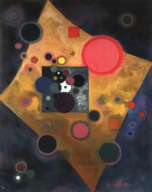 Vaaleanpunainen aksentti - Vassily Kandinsky