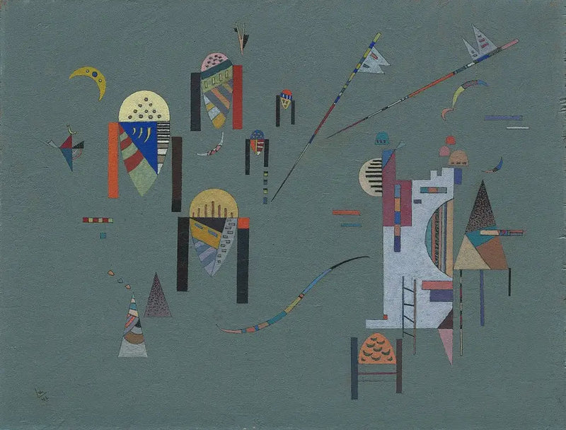 Pystysuorat aksentit - Vassily Kandinsky