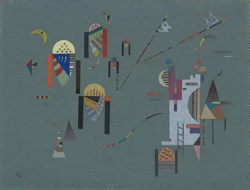 Pystysuorat aksentit - Vassily Kandinsky