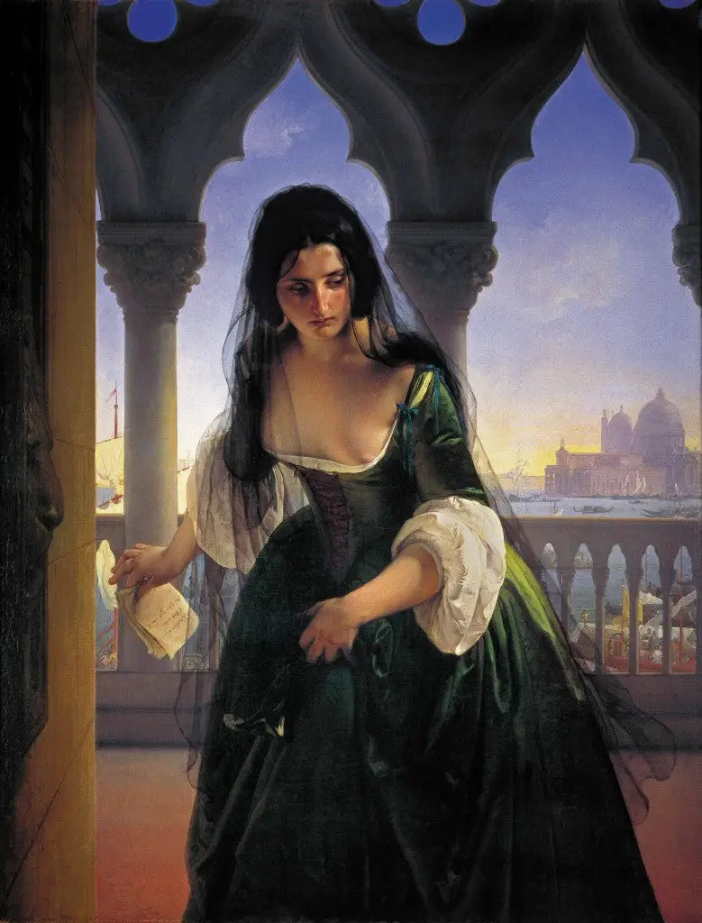Accusé secret - Francesco Hayez - Alpha Reproduction