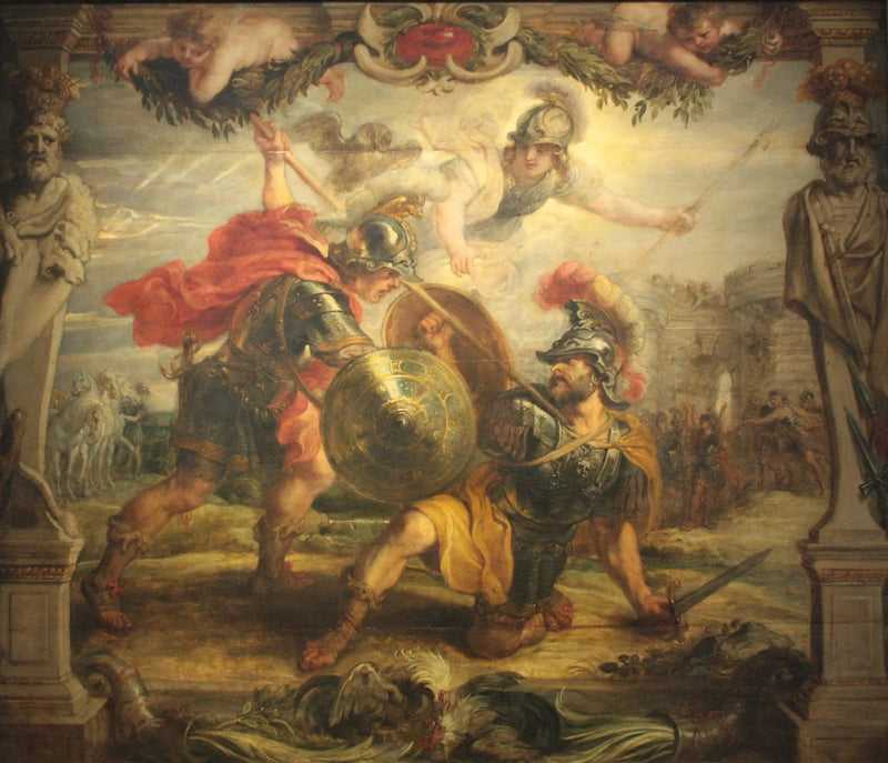 Achille voittamassa Hectoria - Peter Paul Rubens