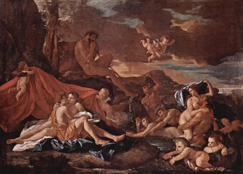 Acis ja Galatea - Nicolas Poussin