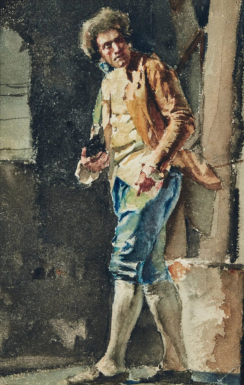 espanjalainen näyttelijä - Anders Zorn