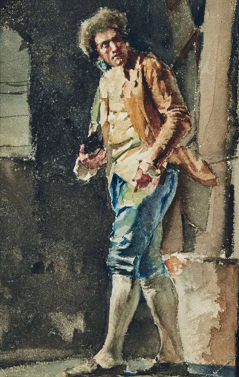 espanjalainen näyttelijä - Anders Zorn